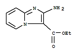 (9ci)-2-氨基-咪唑并[1,2-a]吡啶-3-羧酸乙酯結構式_221893-57-8結構式