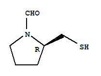 (2r)-(9ci)-2-(疏基甲基)-1-吡咯烷羧醛結(jié)構(gòu)式_222856-46-4結(jié)構(gòu)式