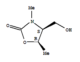 2-Oxazolidinone,4-(hydroxymethyl)-3,5-dimethyl-,(4s,5r)-(9ci)Structure,225655-87-8Structure 2-Oxazolidinone,4-(hydroxymethyl)-3,5-dimethyl-,(4s,5r)-(9ci) Structure,225655-87-8Structure