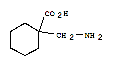 (9ci)-1-(氨基甲基)-環(huán)己烷羧酸結(jié)構(gòu)式_227203-35-2結(jié)構(gòu)式