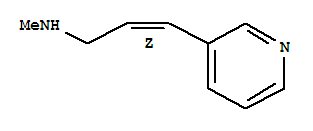 (2z)-(9ci)-n-甲基-3-(3-吡啶)-2-丙烯-1-胺結(jié)構(gòu)式_228271-84-9結(jié)構(gòu)式