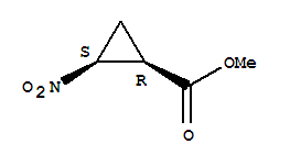 (8ci)-2-硝基-環(huán)丙烷羧酸甲酯結(jié)構(gòu)式_22882-46-8結(jié)構(gòu)式