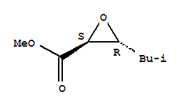 Oxiranecarboxylic acid, 3-(2-methylpropyl)-, methyl ester, (2s,3r)-(9ci)Structure,238413-43-9Structure Oxiranecarboxylic acid, 3-(2-methylpropyl)-, methyl ester, (2s,3r)-(9ci) Structure,238413-43-9Structure