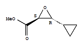 Oxiranecarboxylic acid, 3-cyclopropyl-, methyl ester, (2s,3r)-(9ci)Structure,238413-45-1Structure Oxiranecarboxylic acid, 3-cyclopropyl-, methyl ester, (2s,3r)-(9ci) Structure,238413-45-1Structure