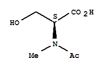 (9ci)-n-乙?；?n-甲基-L-絲氨酸結(jié)構(gòu)式_239106-36-6結(jié)構(gòu)式