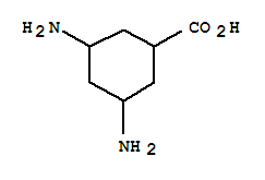 (9ci)-3,5-二氨基-環(huán)己烷羧酸結(jié)構(gòu)式_247933-39-7結(jié)構(gòu)式