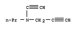 (9ci)-n-乙炔-n-丙基-2-丙炔-1-胺結(jié)構(gòu)式_249925-60-8結(jié)構(gòu)式