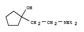 (8ci)-1-[2-(二乙基氨基)乙基]-環(huán)戊醇結(jié)構(gòu)式_25363-25-1結(jié)構(gòu)式