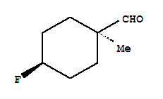 順式-(9ci)-4-氟-1-甲基-環(huán)己烷羧醛結(jié)構(gòu)式_255852-21-2結(jié)構(gòu)式