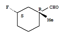 (1r,3s)-(9ci)-3-氟-1-甲基-環(huán)己烷羧醛結(jié)構(gòu)式_256234-81-8結(jié)構(gòu)式