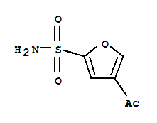 (9ci)-4-乙?；?2-呋喃磺酰胺結(jié)構(gòu)式_256373-95-2結(jié)構(gòu)式