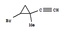 (7ci,8ci)-2-溴-1-乙炔-1-甲基-環(huán)丙烷結(jié)構(gòu)式_2568-76-5結(jié)構(gòu)式
