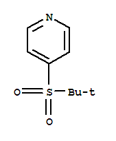 (9CI)-4-[(1,1-二甲基乙基)磺?；鵠-吡啶結(jié)構(gòu)式_25752-75-4結(jié)構(gòu)式