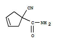 (9ci)-1-氰基-3-環(huán)戊烯-1-羧酰胺結(jié)構(gòu)式_258264-02-7結(jié)構(gòu)式