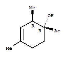 rel-(9ci)-1-[(1r,2r)-1-羥基-2,4-二甲基-3-環(huán)己烯-1-基]-乙酮結構式_258266-11-4結構式