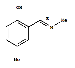 (9CI)-4-甲基-2-[(E)-(甲基亞氨基)甲基]-苯酚結(jié)構(gòu)式_258354-75-5結(jié)構(gòu)式