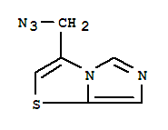 3-(疊氮基甲基)-咪唑并[5,1-b]噻唑結構式_258839-60-0結構式