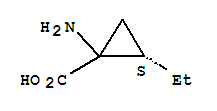 (2s)-(9ci)-1-氨基-2-乙基-環(huán)丙烷羧酸結(jié)構(gòu)式_259254-47-2結(jié)構(gòu)式