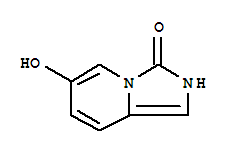 (9ci)-6-羥基-咪唑并[1,5-a]吡啶-3(2H)-酮結(jié)構(gòu)式_260790-85-0結(jié)構(gòu)式