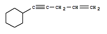 (9ci)-4-戊烯-1-炔-環(huán)己烷結(jié)構(gòu)式_262606-27-9結(jié)構(gòu)式