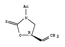 2-Oxazolidinethione, 3-acetyl-5-ethenyl-, (5r)-(9ci)Structure,263349-92-4Structure 2-Oxazolidinethione, 3-acetyl-5-ethenyl-, (5r)-(9ci) Structure,263349-92-4Structure