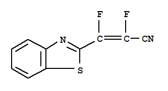 (9ci)-3-(2-苯并噻唑)-2,3-二氟-2-丙烯腈結構式_26418-15-5結構式