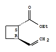 (1s,2r)-(9ci)-2-乙烯-環(huán)丁烷羧酸乙酯結(jié)構(gòu)式_264614-04-2結(jié)構(gòu)式