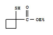 (9ci)-1-疏基-環(huán)丁烷羧酸乙酯結(jié)構(gòu)式_264874-47-7結(jié)構(gòu)式