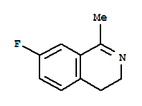 (9ci)-7-氟-3,4-二氫-1-甲基-異喹啉結構式_269402-41-7結構式
