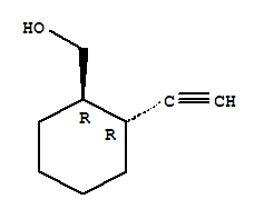 (1r,2r)-rel-(9ci)-2-乙炔-環(huán)己烷甲醇結(jié)構(gòu)式_275386-65-7結(jié)構(gòu)式