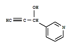 1-(吡啶-3-基)-2-丙炔-1-醇結(jié)構(gòu)式_276884-35-6結(jié)構(gòu)式