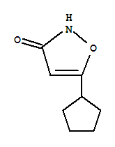 (8ci)-5-環(huán)戊基-4-異噁唑啉-3-酮結(jié)構(gòu)式_27772-74-3結(jié)構(gòu)式