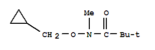 N-(環(huán)丙基甲氧基)-N,2,2-三甲基-丙酰胺結(jié)構(gòu)式_279671-15-7結(jié)構(gòu)式