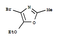Oxazole, 4-bromo-5-ethoxy-2-methyl-(9ci)Structure,284040-93-3Structure Oxazole, 4-bromo-5-ethoxy-2-methyl-(9ci) Structure,284040-93-3Structure