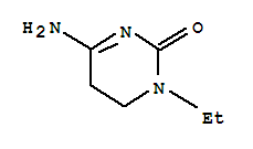 (8ci)-1-乙基-5,6-二氫-胞核嘧啶結(jié)構(gòu)式_28461-58-7結(jié)構(gòu)式