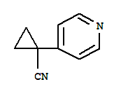 (9ci)-1-(4-吡啶)-環(huán)丙烷甲腈結(jié)構(gòu)式_288379-77-1結(jié)構(gòu)式