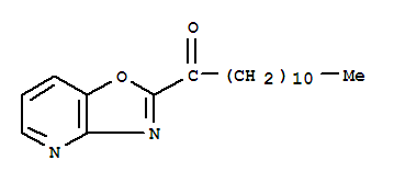 1-([1,3]惡唑并[4,5-b]吡啶-2-基)-1-十二烷酮結(jié)構(gòu)式_288862-73-7結(jié)構(gòu)式