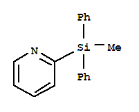 (8ci,9ci)-2-(甲基二苯基甲硅烷基)-吡啶結構式_28916-30-5結構式