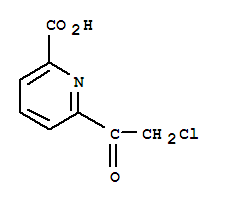 (9ci)-6-(氯乙?；?-2-吡啶羧酸結構式_298692-34-9結構式