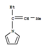 1H-pyrrole,1-(1-ethyl-1-propenyl)-(9ci) Structure,300660-46-2Structure