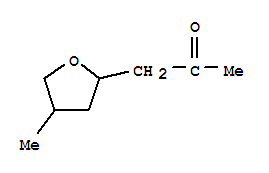 (9ci)-1-(四氫-4-甲基-2-呋喃)-2-丙酮結(jié)構(gòu)式_301299-59-2結(jié)構(gòu)式