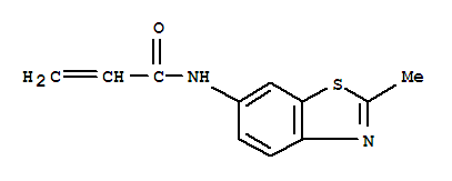 (9ci)-n-(2-甲基-6-苯并噻唑)-2-丙酰胺結(jié)構(gòu)式_303129-79-5結(jié)構(gòu)式