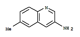 6-甲基-(9CI)-3-氨基喹啉結構式_315228-68-3結構式