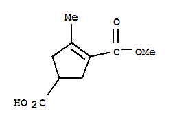 (8ci,9ci)-4-甲基-3-環(huán)戊烯-1,3-二羧酸結(jié)構(gòu)式_32116-54-4結(jié)構(gòu)式