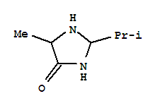 (9ci)-5-甲基-2-(1-甲基乙基)-4-咪唑啉酮結構式_32273-11-3結構式