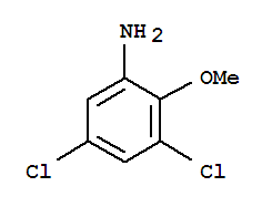 Benzenamine, 3,5-dichloro-2-methoxy-Structure,33353-68-3Structure Benzenamine, 3,5-dichloro-2-methoxy- Structure,33353-68-3Structure