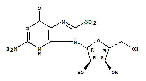 8-Nitro-d-guanosineStructure,337536-53-5Structure 8-Nitro-d-guanosine Structure,337536-53-5Structure