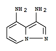 (9ci)-吡唑并[1,5-a]吡啶-3,4-二胺結(jié)構(gòu)式_340961-88-8結(jié)構(gòu)式