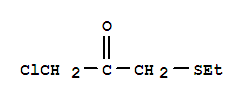 1-氯-3-(乙基硫代)-2-丙酮結(jié)構(gòu)式_34162-91-9結(jié)構(gòu)式