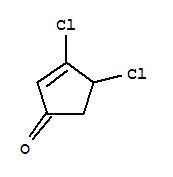 (9ci)-3,4-二氯-2-環(huán)戊烯-1-酮結構式_344322-99-2結構式